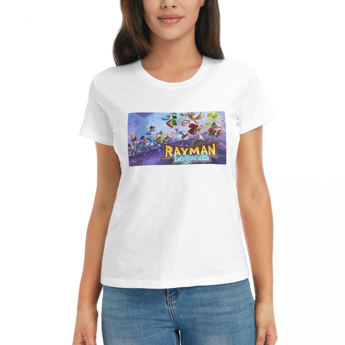 

Women TShirt Cartoon Games RayUnisex Legends Summer Short Sleeve Tees Crew Neck Cotton T Shirts Clothes Tops Streetwear S