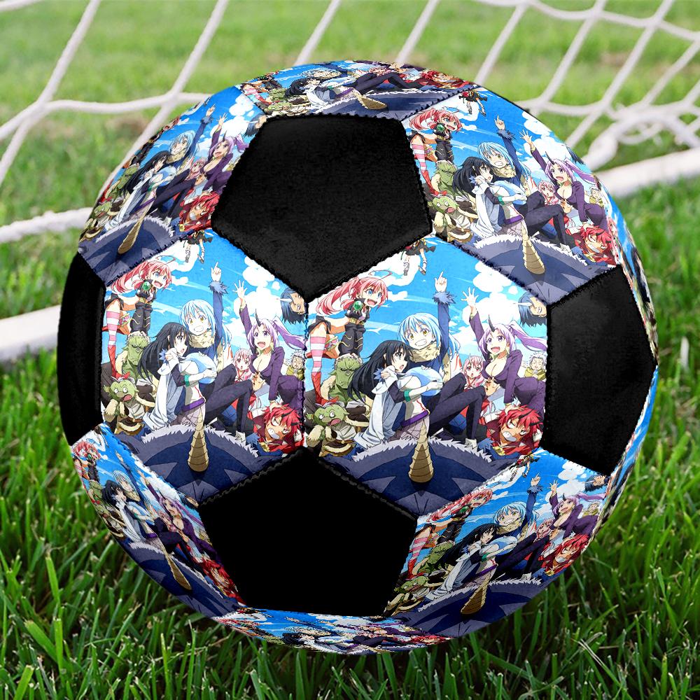 Pallone da Calcio Colorato Cucito a Macchina PVC Misura 5 Pronto per Allenamento di Squadra e Competizione Resistente Alto Rimbalzo Raffreddamento Regalo Sportivo