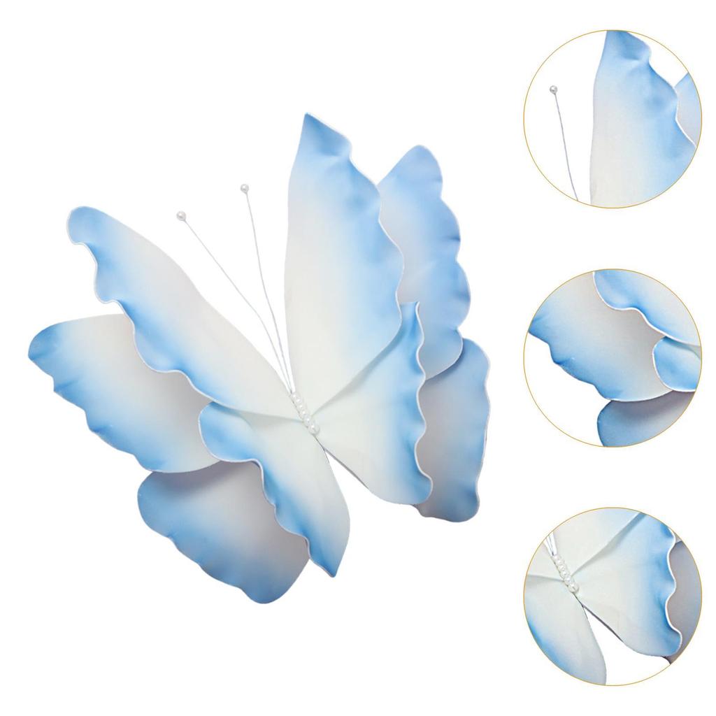 Giant Butterfly Artificial Butterfly Charming Handmade 3D Party Ornament Wall