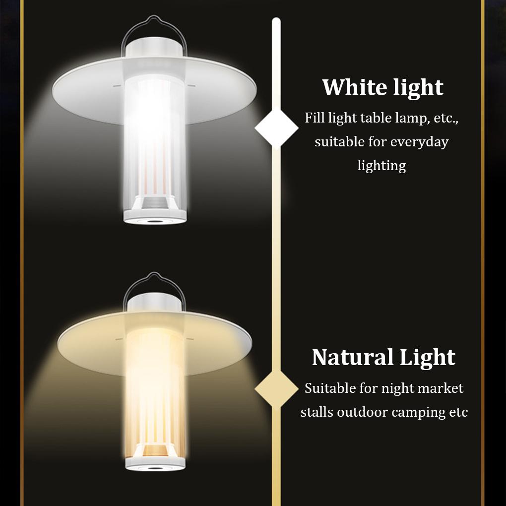 Camping Light Type-C Lantern Outdoor Lamp LED Removable Cover Tent Supplies Waterproof Floodlight Hanging Pendent