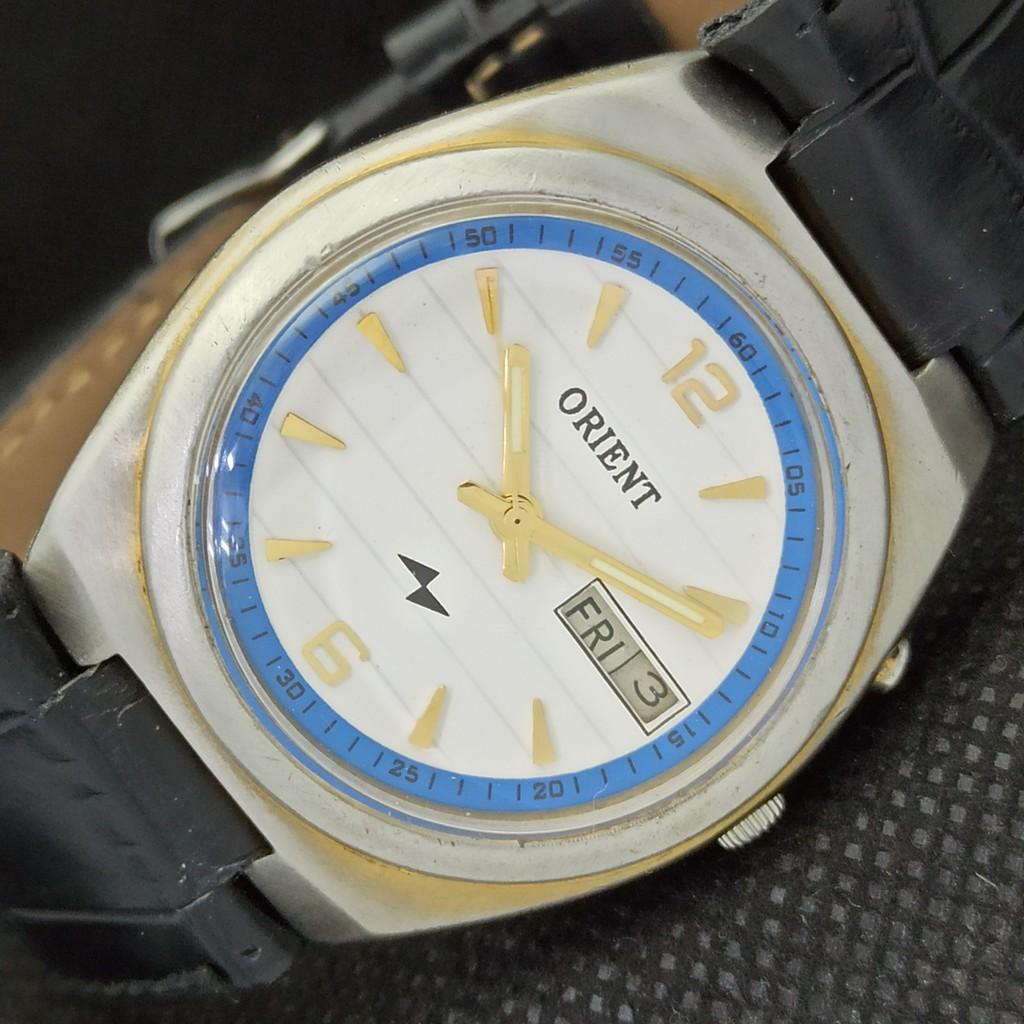 

USED ORIENT AUTOMATIC 46941 JAPAN MENS WATCH a296090-1 Sku551h-a296090