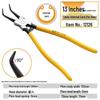 Eagle Ring Pliers Set: Internal/External, Straight/Bent, Dual-Purpose, Multi-Function Spring Retaining Pliers