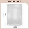 Dog Door Replacement Flap Windproof Flexible Magnetic Door Curtain with Screw Hole for Fix, Patio Slider Wall Entry Glass Panel