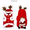 Christmas Teddy Bear Formal Wear for Dogs & Cats - Thickened Autumn/Winter Two-Legged Pet Clothing