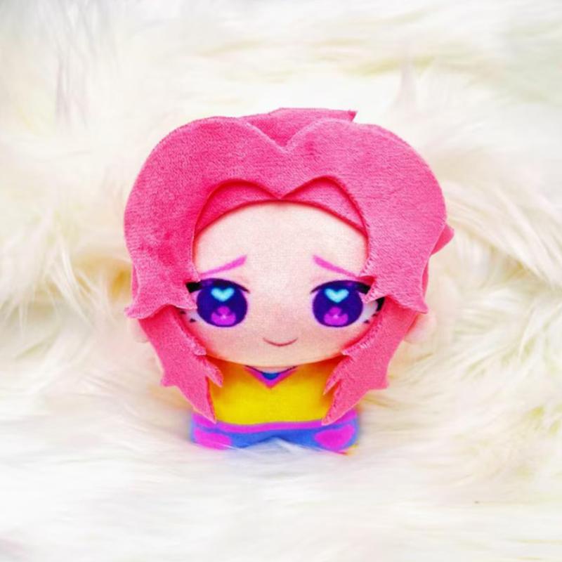 10CM Anime K-pops Dämonenjäger Tasche Anhänger Plüschtier Niedlicher Cartoon Weich Saja Junge Stoffpuppen Film Peripheres Spielzeug Fans Geschenk