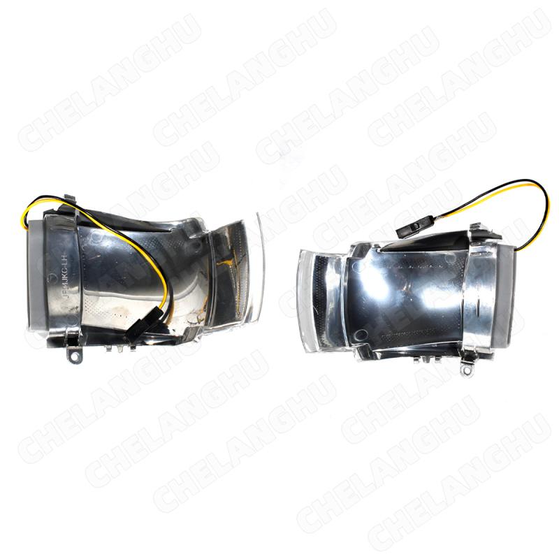 1Pair LED Door Mirror Turn Signal Lights Indicator 1C0949101E 1C0949102E For VW Beetle 2006 2007 2008 2009