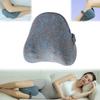Leg Pillow for Side Sleepers Hip Alignment Pillow Knee Cushion with Adjustable Strap Reduce Joint Pressure for Hip Pain Relief Home Dorm Bed Use