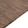 Outdoor Rug - VIDAXL - 200x280 Cm - Brown - UV Resistant - Flat Weave