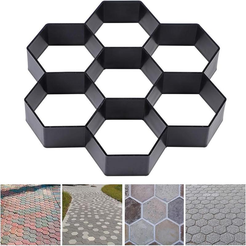 DIY Wegmacher Pflasterformen Stein Ziegel Betonform Beton Zement Gehweg Wiederverwendbar Gartenweg Pflasterung Pflaster Terrasse Formen Paviment