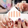 5Pcs/set for Acrylic Gel Silicone Fake Fingers Manicure Nail Art Training Hand Practice Model