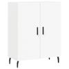 vidaXL Highboard White 69.5 x 34 x 180 cm Particleboard