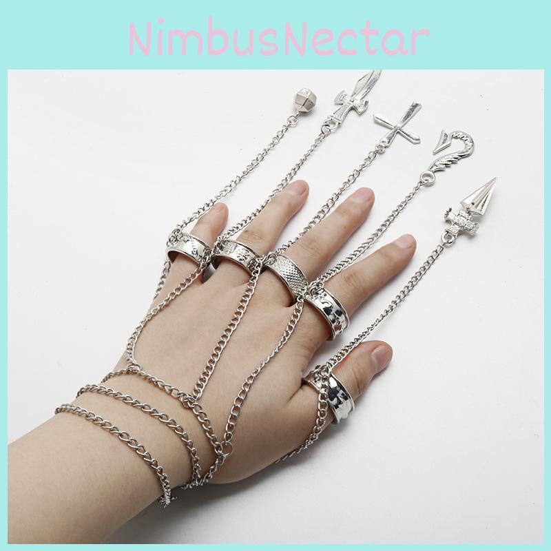 Hunter×hunter Five Finger Chain Pendant Jewelry For Anime Gift Enthusiasts