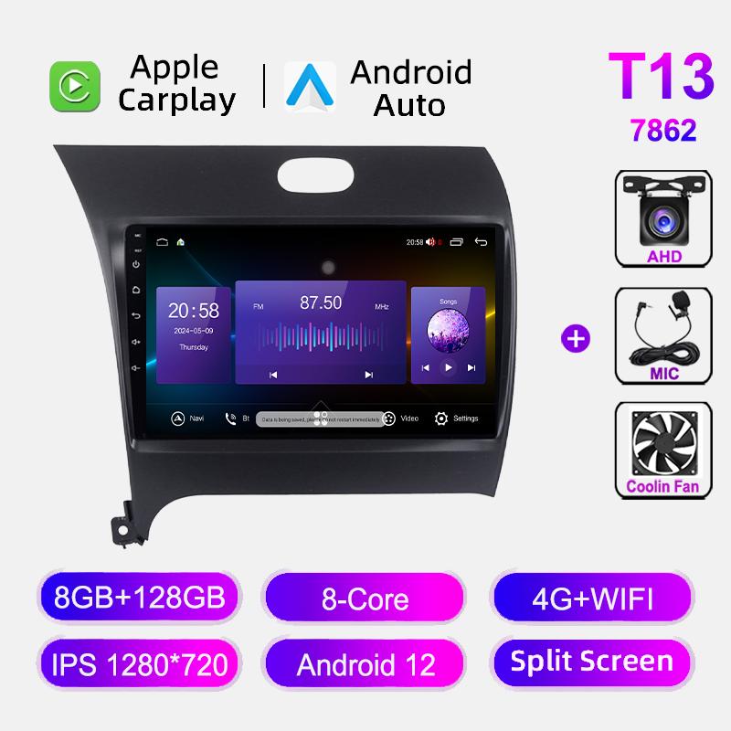 2din 4G WIFI Car Radio Android For KIA Cerato K3 Forte 2013-2017 Multimedia Player Navigation GPS Auto Carplay Video Head Unit