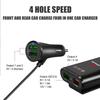 crptuz1 3 In1 Car Fast Charger Car Socket Adapter USB Extended Wire Car Accessory For Lexus RX450h Al20 CT200h IS300h ES300h NX RX GS IS