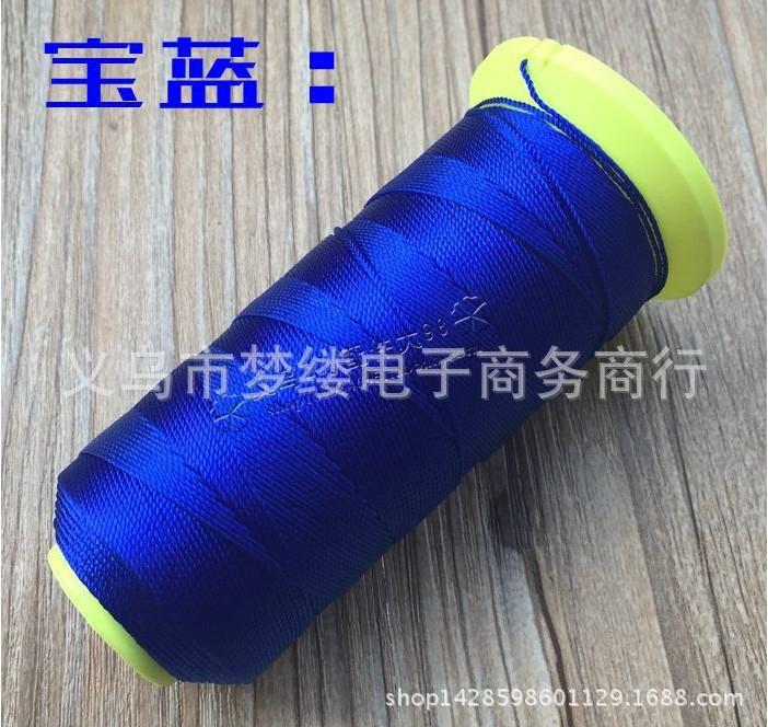 

Бренд Yuqiu, 6-рядный плетеный браслет-ожерелье своими руками, специальные нитки, нитки для швейной машины, профессиональные нитки для кисточек 3 shares королевский синий