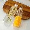 350-1000ml Clear Glass Empty Bottles with Lids Large Capacity Seal Shrink Capsules Bottles for  Beverages Juice Kombucha Storage