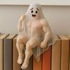 Funny Ghost Statue Creepy Parties Festivals Ornaments Halloween Decoration for Dark Romanticists Gothic Collectors