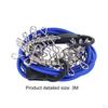 Adjustable Cord Bungie Rope Premium Rubber Easy to Install Strap Clothesline for Luggage