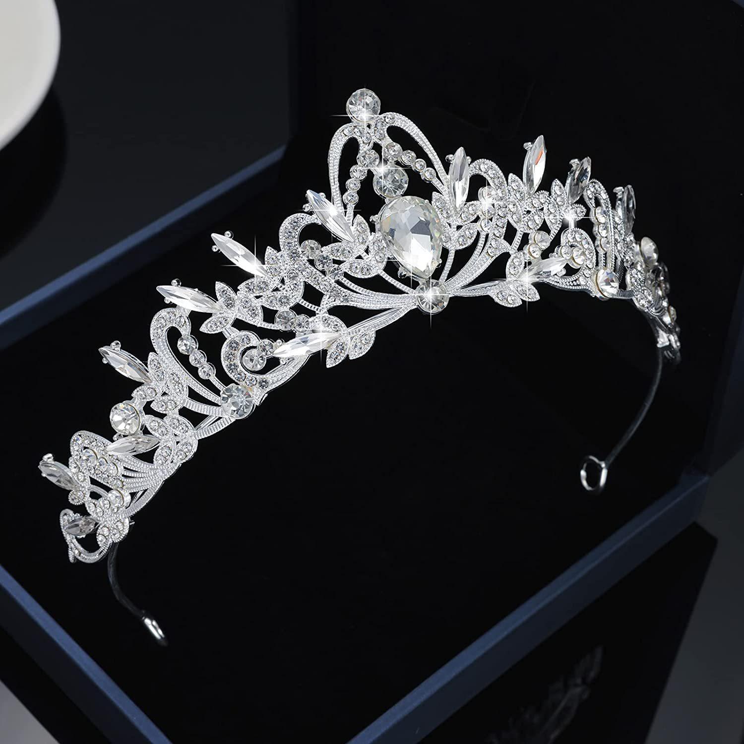 

Фея Корона Тиара Женская День Рождения Принцесса 18 лет Взрослый Корона Свадебное Платье Хэллоуин Тиара