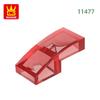 310Pcs/lot 11477 Slope Curved 2x1x2/3 Block Moc Colour Accessories Works With featuring Brick DO IT YOURSELF Children's Toy Assembly Parts