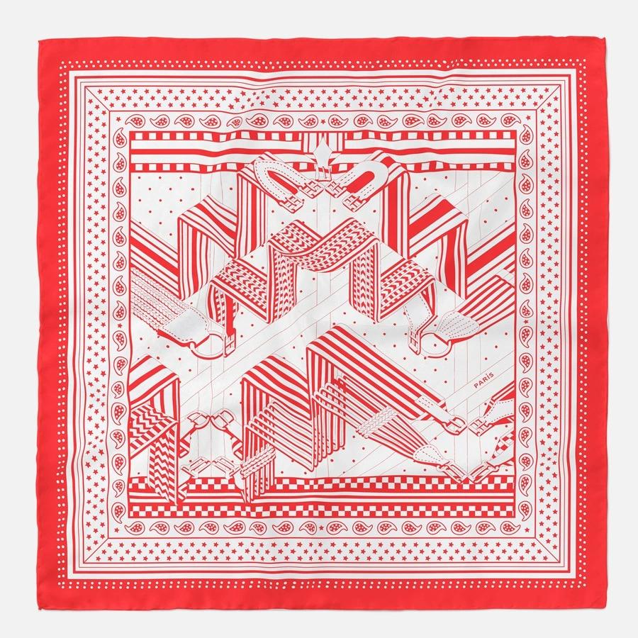 53cm Chain Printed Small Square Scarf Hot Brand All Matched Imitation Silk Professional Foulard Hijabs For Women