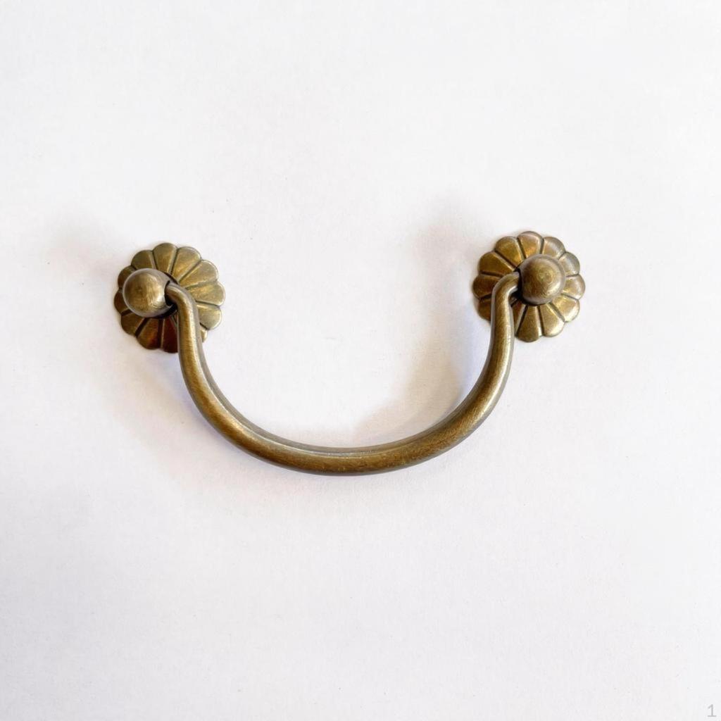 Brass Drawer Handle Elegant Furniture Knob Cabinet Hardware for Chinese Style