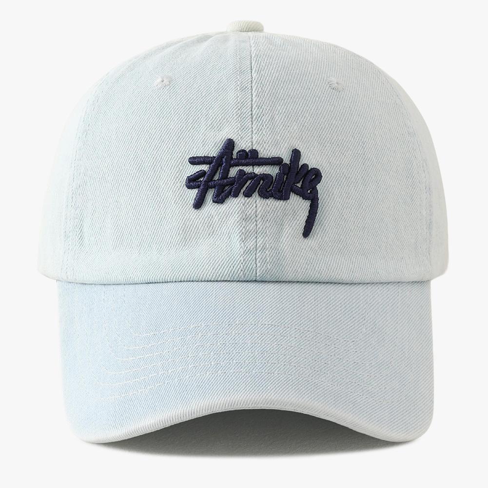 

New Korean Style Retro Washed Denim Baseball Cap Women Adjustable Bowknot Embroidery Snapback Hats For Men Sun Protection Hat Adjustable