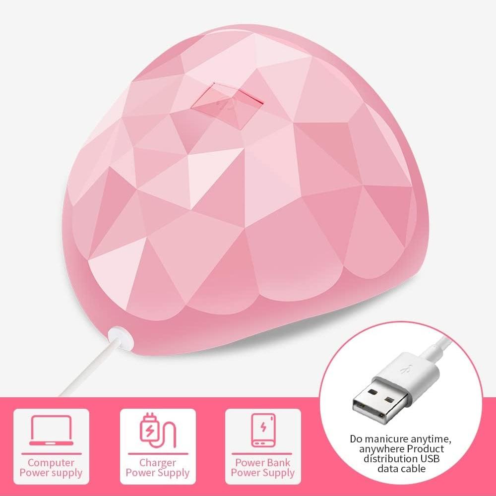 LINMANDA 54W UV LED Nail Lamp UV LED Lamp for Nails Gel Polish Drying Lamp for Manicure Salon Tool 18 LEDS Nail Art Equipment