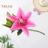 Artificial Lily Flower No Withering Decoration 3D Printing Creative Clear Texture Simulation Flower Home Decor