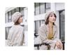 Women's Autumn/Winter Houndstooth Beret - Retro British Style