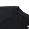 Li-Ning Comfortable Simple Letter Print Casual Quick-Dry Round Neck Short Sleeve T-Shirt Men Tops Black ATSV027-2