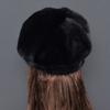 Natural Mink Fur Beret Femme Luxury Fashion Brand Women's High Quality Hats Keep Warm In Russian Winter Lady New Arrival Fur Hat