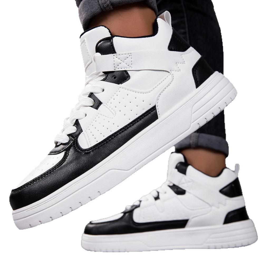 Thick baseplate shoes soft sole comfortable sports single shoes lace up fashion outdoor men's and women's casual shoes