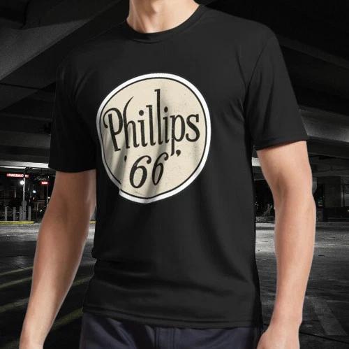 

Phillips 66 1926 LOGO sign Active T-Shirt Funny Size Mode American T-shirt 4XL
