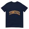 Tennessee Classic Tn Orange Print Retro Varsity Vintage Tshirt