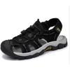 2025 New Bag Head Sandals Men's Breathable Men's Outdoor Beach Shoes Hollow Sports and Leisure Foreign Trade Leather Large Size