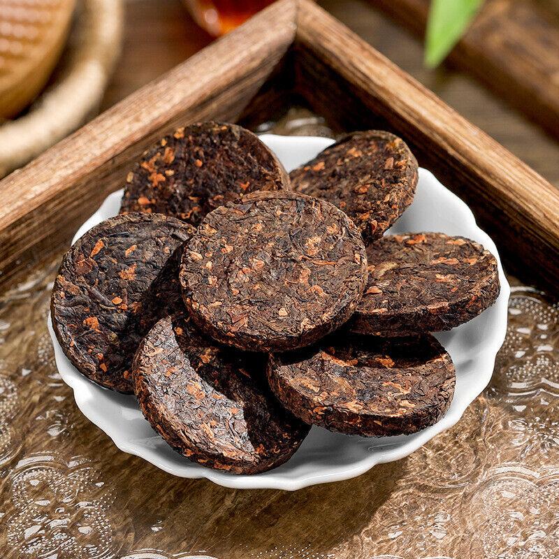 Authentic Osmanthus Pu'er Tea Yunnan Menghai Pu'er Cooked Tea Mini Tea Cake