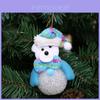 Christmas Eva Light Up Snowman Night Light With Hanging Decor For Holiday Celebration