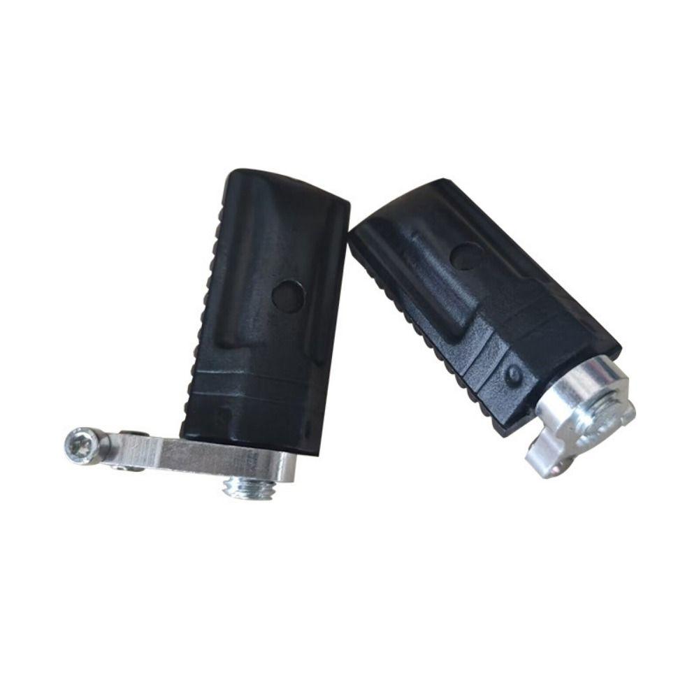 1 Pair Non-slip Motorcycle Pedals Black Motorcycle Modification Parts Motorcycle Foot Rests  Kart
