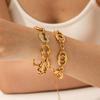 Edelstahl INS-Stil Damen-Diamantarmband - Europäisches & Amerikanisches Trendiges Design, Nicht verblassend.