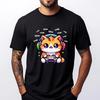 Cat Gamer Pew Funny Video Games Vintage Boys XS Graphic T Shirts T Shirts For Men St Patrick's Day