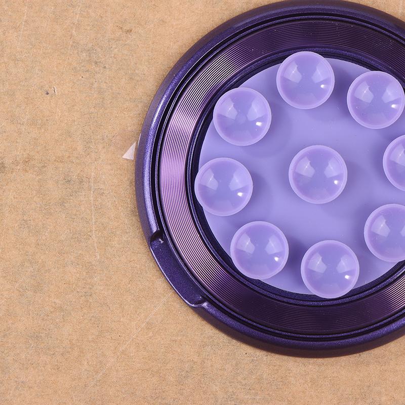 Anti-Slip Magnetic Suction Cup Phone Mount Ultra-Slim Silicone Phone Ring Holder With Strong Suction Cup Desktop & Car Mount