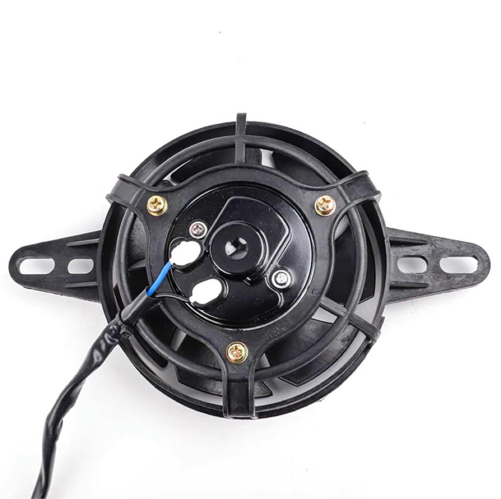 Sada ventilátoru vodní nádrže pro terénní motocykly pro upravené vodou chlazené motory.