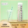Individually Wrapped Biodegradable Paper Straws