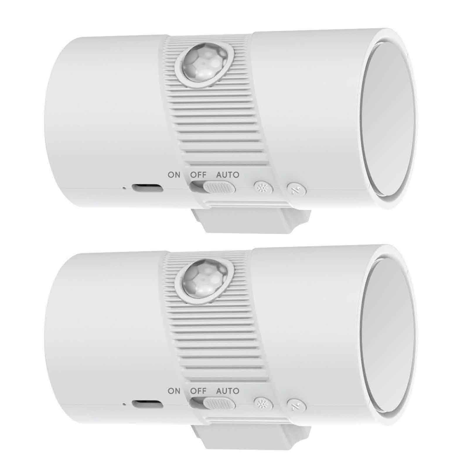 

Smart Motion Sensor Night Lights, Rechargeable Magnetic Wall Lights with 3 Color Temperatures, 4 Brightness Levels, 110 degrees Wide Angle Detection,