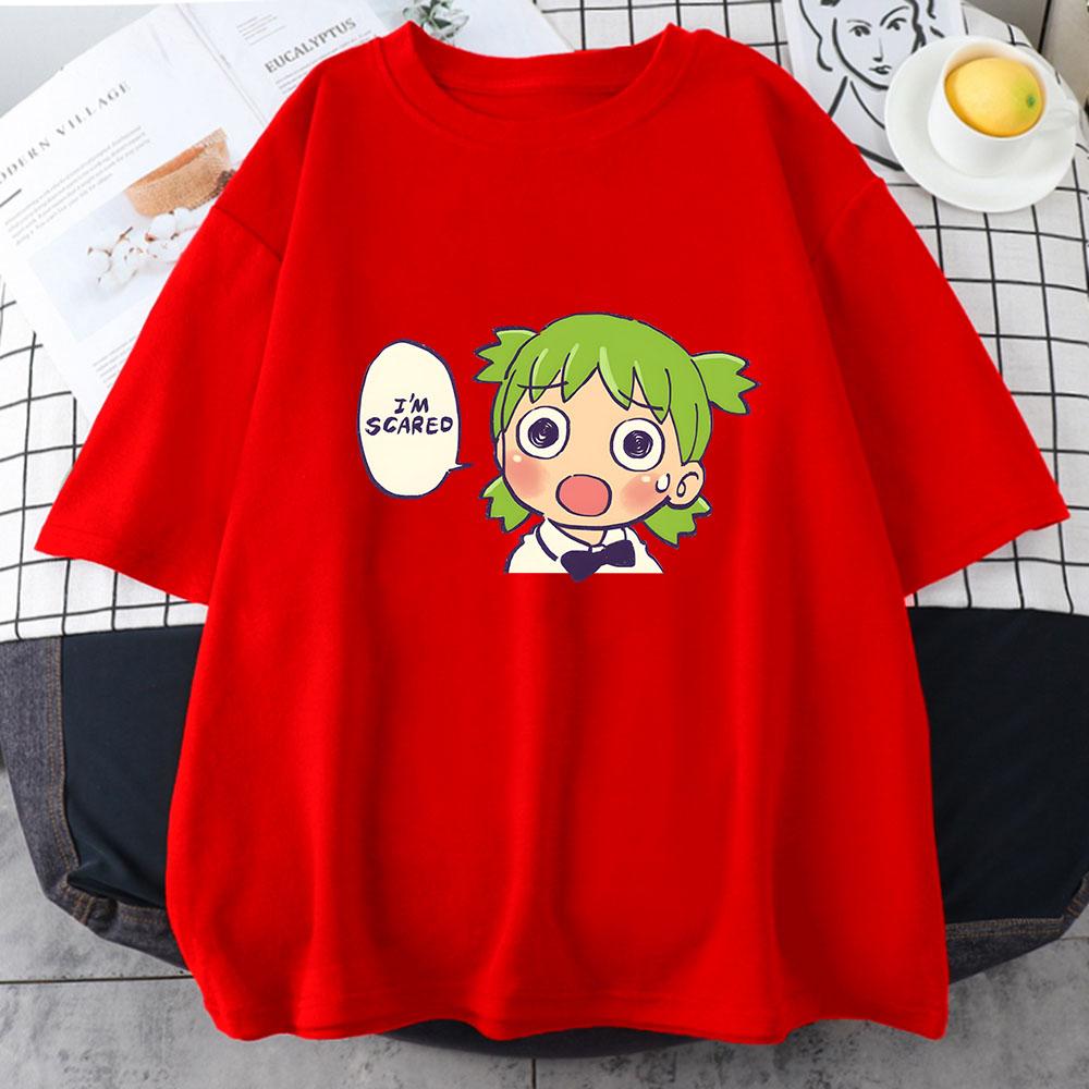 

AzuUnisexga Daioh Yotsuba Tshirts Women Fashion Japanese Anime Tshirts 100 Cotton T Shirts Classic Style Clothing Sense of Design S