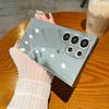 Electroplated Cosmetic Mirror Mobile Phone Case for Samsung S26ULTRA All-inclusive A54 Girl S25EDGE Perforated S26