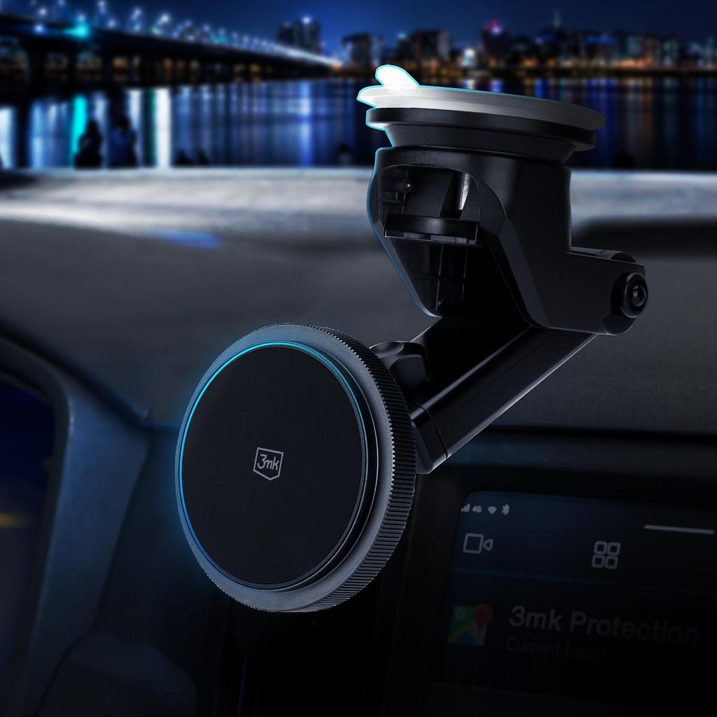 Accessories - 3Mk Car Magcharger For Window & Dashboard