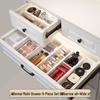 Retractable Desktop Snack & Sundry Organizer - Right Angle Kitchen Storage Drawer Box