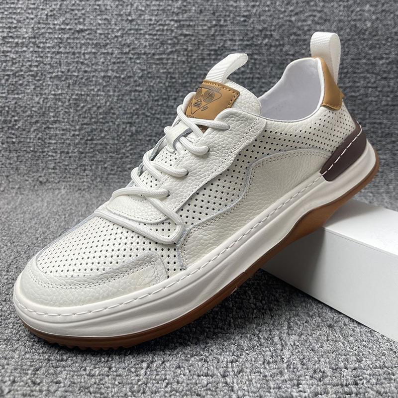 Shoes Spring and Autumn New Casual Comfortable Breathable Single Shoes Student Street Shooting Round Head Soft Sole Sneakers
